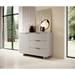 Cama 1D3S ALMA chest of drawers 120x41.5xH90 cashmere - Chests of drawers made of furniture
