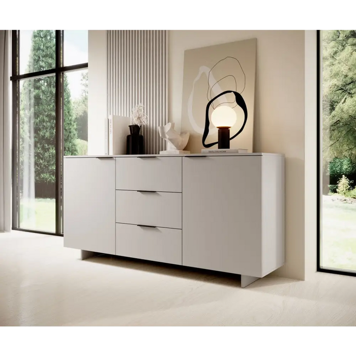 Cama 2D3S ALMA chest of drawers 180x41.5xH90 cashmere - Chests of drawers made of furniture