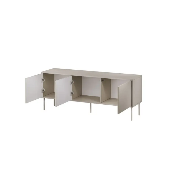 Cama 3D RTV cabinet TRESSE 150x40x55 cashmere matt - TV cabinets made of furniture boardSTV-ZPM<<<TV