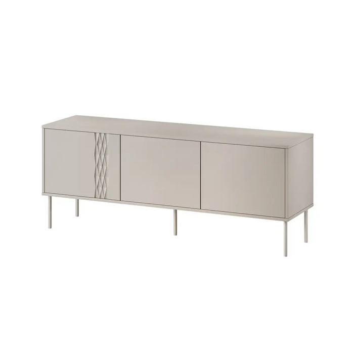 Cama 3D RTV cabinet TRESSE 150x40x55 cashmere matt - TV cabinets made of furniture boardSTV-ZPM<<<TV