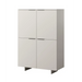 Cama 4D chest of drawers ALMA 100x41.5xH145 cashmere - Chests of drawers made of furniture