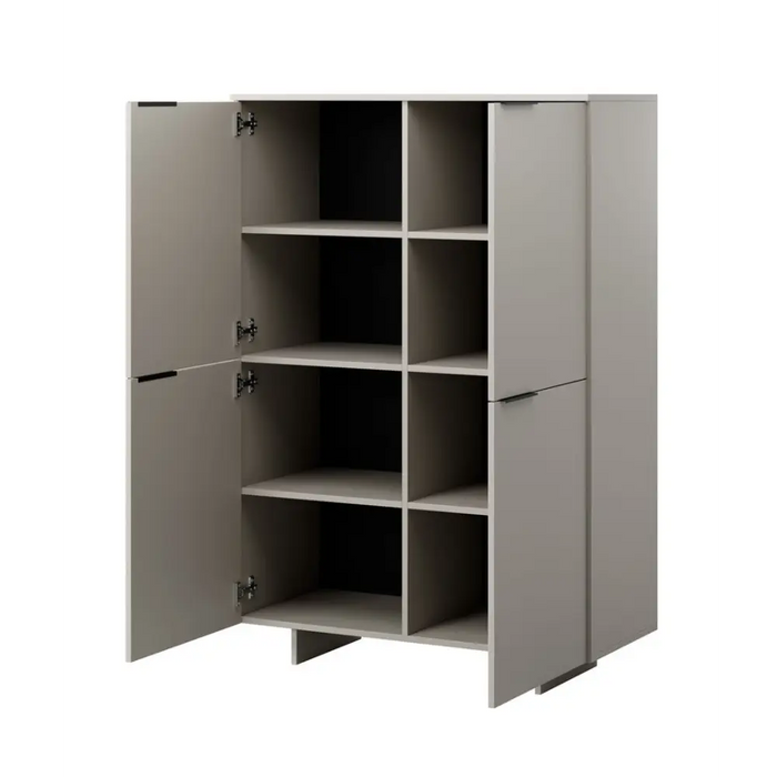 Cama 4D chest of drawers ALMA 100x41.5xH145 cashmere - Chests of drawers made of furniture