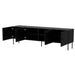 Cama 4D RTV cabinet PALAZZO BIS 201x40x60 black matt - TV cabinets made of furniture boardSTV-ZPM<<<TV