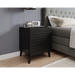 Cama bedside cabinet NOVA 44x40x52 mat black - Bedside tables made of furniture boardSZN-PME<<<Bedside