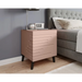 Cama bedside cabinet NOVA 44x40x52 pink matt - Bedside tables made of furniture boardSZN-PME<<<Bedside