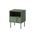 Cama Bedside table 2 pcs. TRESSE 44x40x53 matte green - Bedside tables made of furniture boardSZN-PME<<<Bedside