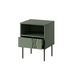 Cama Bedside table 2 pcs. TRESSE 44x40x53 matte green - Bedside tables made of furniture boardSZN-PME<<<Bedside
