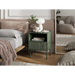 Cama Bedside table 2 pcs. TRESSE 44x40x53 matte green - Bedside tables made of furniture boardSZN-PME<<<Bedside