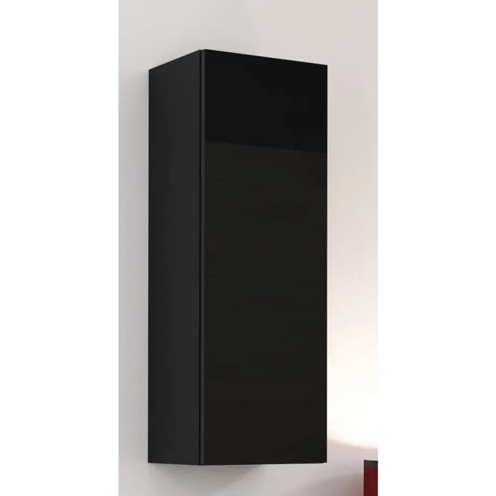Cama Cabinet VIGO ’90’’ full 90/35/32 black/black gloss - Wooden shelvesRGA-DRE<<<ShelvesRGA<<<ActionPL