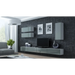 Cama Cabinet VIGO ’90’’ full 90/35/32 white/grey gloss - Wooden shelvesRGA-DRE<<<ShelvesRGA<<<ActionPL