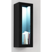 Cama Cabinet VIGO ’90’’ glass 90/35/32 black/black gloss - Buffets and display cabinets on a wooden