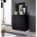 Cama chest of drawers 4D REJA black gloss/black gloss - Chests of drawers made of furniture