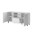 Cama Commode PAFOS 150x42x82 white matt - Chests of drawers made of furniture boardKOY-ZPM<<<ChestsKOY<<<ActionPL