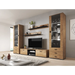 Cama display cabinet SOHO S1 lefkas oak/black - Buffets and display cabinets on a wooden baseBIW-PDR<<<Buffets and shop