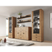 Cama display cabinet SOHO S1 lefkas oak/black - Buffets and display cabinets on a wooden baseBIW-PDR<<<Buffets and shop