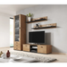 Cama display cabinet SOHO S1 lefkas oak/black - Buffets and display cabinets on a wooden baseBIW-PDR<<<Buffets and shop