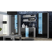Cama display cabinet SOHO S6 2D2S white/black gloss - Buffets and display cabinets on a wooden baseBIW-PDR<<<Buffets