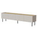 Cama FELLINI TV cabinet 200x40x52 cashmere + oiled oak top - TV cabinets made of furniture boardSTV-ZPM<<<TV