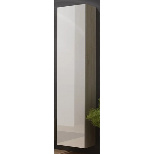 Cama Full cabinet VIGO ’180’ 180/40/30 sonoma/white gloss - Wooden shelvesRGA-DRE<<<ShelvesRGA<<<ActionPL