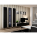 Cama Full cabinet VIGO ’180’ 180/40/30 white/black gloss - Wooden shelvesRGA-DRE<<<ShelvesRGA<<<ActionPL
