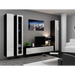 Cama Full cabinet VIGO ’180’ 180/40/30 white/black gloss - Wooden shelvesRGA-DRE<<<ShelvesRGA<<<ActionPL