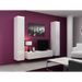 Cama Full cabinet VIGO ’180’ 180/40/30 white/white gloss - Wooden shelvesRGA-DRE<<<ShelvesRGA<<<ActionPL