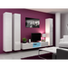 Cama Full cabinet VIGO ’180’ 180/40/30 white/white gloss - Wooden shelvesRGA-DRE<<<ShelvesRGA<<<ActionPL