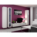 Cama Full cabinet VIGO ’180’ 180/40/30 white/white gloss - Wooden shelvesRGA-DRE<<<ShelvesRGA<<<ActionPL