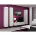 Cama Full cabinet VIGO ’180’ 180/40/30 white/white gloss - Wooden shelvesRGA-DRE<<<ShelvesRGA<<<ActionPL