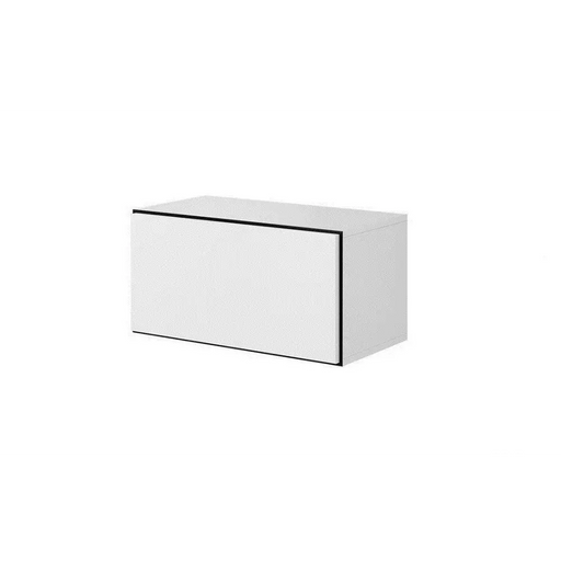 Cama full storage cabinet ROCO RO3 75/37/39 white/black/white - Wooden shelvesRGA-DRE<<<ShelvesRGA<<<ActionPL