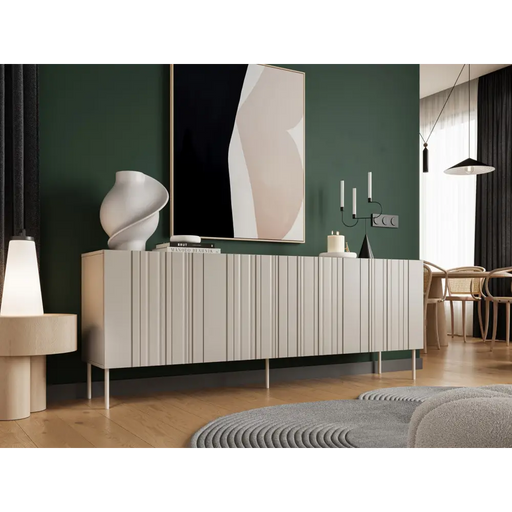 Cama ISLA chest of drawers 200x40x75 cashmere matt - Chests of drawers made of furniture