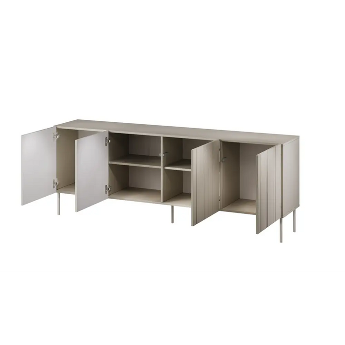 Cama ISLA chest of drawers 200x40x75 cashmere matt - Chests of drawers made of furniture