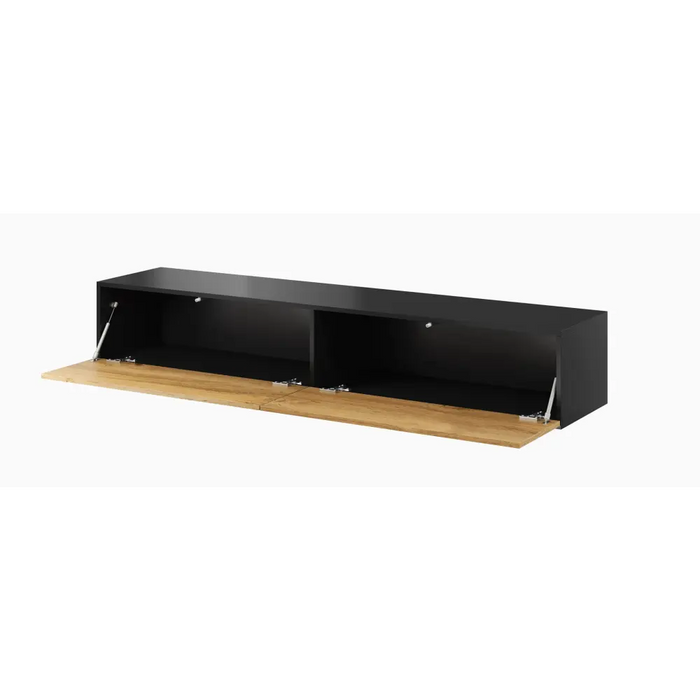 Cama living room cabinet set VIGO 1 black/wotan oak - Modern wall unitsMES-NOW<<<Wall UnitsMES<<<ActionPL