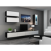 Cama Living room cabinet set VIGO 12 black/white gloss - Modern wall unitsMES-NOW<<<Wall UnitsMES<<<ActionPL