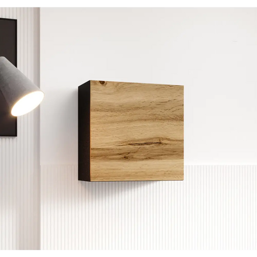Cama living room cabinet set VIGO 22 black/wotan oak - Modern wall unitsMES-NOW<<<Wall UnitsMES<<<ActionPL