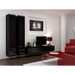 Cama Living room cabinet set VIGO 4 black/black gloss - Modern wall unitsMES-NOW<<<Wall UnitsMES<<<ActionPL