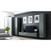 Cama Living room cabinet set VIGO 4 grey/grey gloss - Modern wall unitsMES-NOW<<<Wall UnitsMES<<<ActionPL