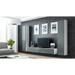 Cama Living room cabinet set VIGO 4 white/grey gloss - Modern wall unitsMES-NOW<<<Wall UnitsMES<<<ActionPL