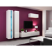 Cama Living room cabinet set VIGO NEW 1 white/white gloss - Modern wall unitsMES-NOW<<<Wall UnitsMES<<<ActionPL