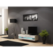 Cama Living room cabinet set VIGO NEW 12 sonoma/white gloss - Modern wall unitsMES-NOW<<<Wall UnitsMES<<<ActionPL