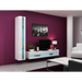 Cama Living room cabinet set VIGO NEW 8 white/white gloss - Modern wall unitsMES-NOW<<<Wall UnitsMES<<<ActionPL