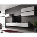 Cama Living room cabinet set VIGO SLANT 4 white/white gloss - Modern wall unitsMES-NOW<<<Wall UnitsMES<<<ActionPL