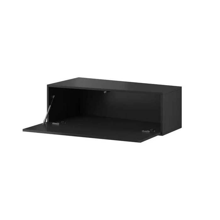 Cama Living room cabinet set VIGO SLANT 8 black/black gloss - Modern wall unitsMES-NOW<<<Wall UnitsMES<<<ActionPL