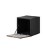 Cama living room furniture set ROCO 13 (RO1 + 3xRO5) black/black/white - Modern wall unitsMES-NOW<<<Wall