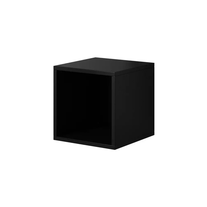 Cama living room furniture set ROCO 15 (RO4 + 2xRO3 + 2xRO6) black/black/black - Modern wall unitsMES-NOW<<<Wall