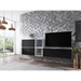 Cama living room furniture set ROCO 9 (RO1 + RO3 + 2xRO6 + 2xRO5) white/white/black - Modern wall unitsMES-NOW<<<Wall
