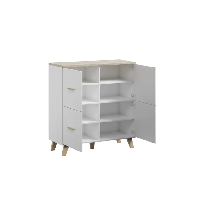 Cama living room set LOTTA 1 (RTV stand 160 + display cabinet 120 + sideboard 110) - Modern wall unitsMES-NOW<<<Wall