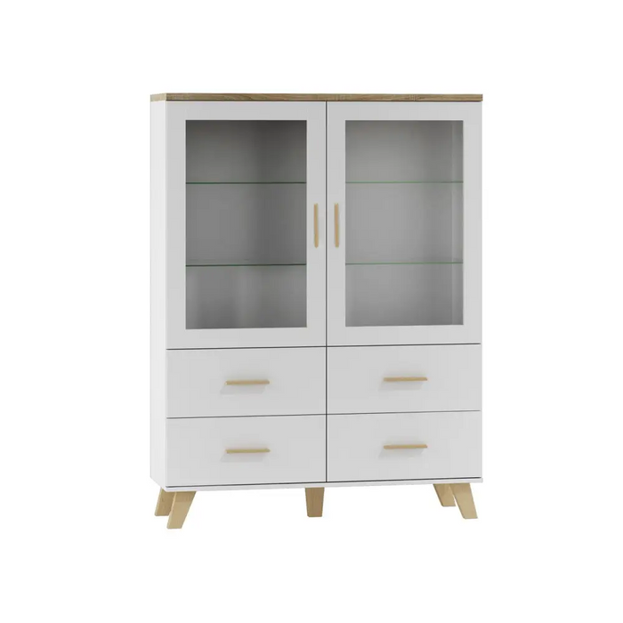 Cama living room set LOTTA 1 (RTV stand 160 + display cabinet 120 + sideboard 110) - Modern wall unitsMES-NOW<<<Wall