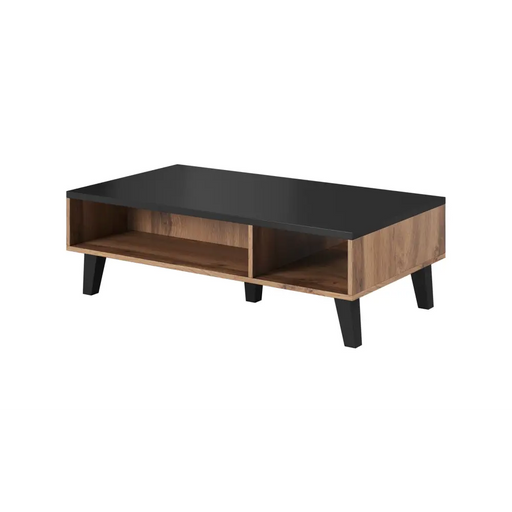 Cama LOTTA 110 coffee table wotan oak/mat black - Wooden benches and tablesLIS-DRE<<<Benches and tablesLIS<<<ActionPL