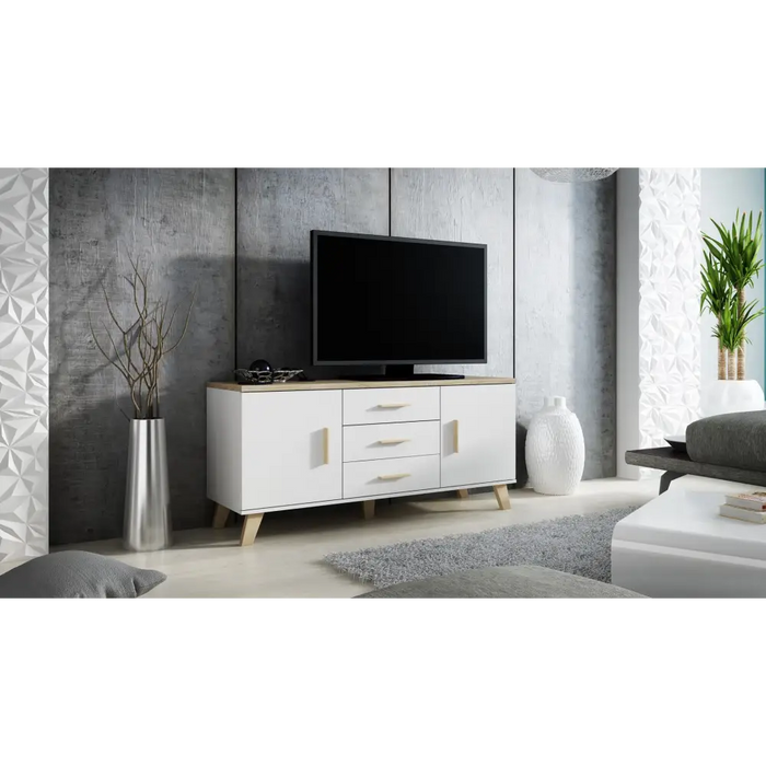 Cama LOTTA SET 2 living room storage cabinets Storage combination - Modern wall unitsMES-NOW<<<Wall UnitsMES<<<ActionPL
